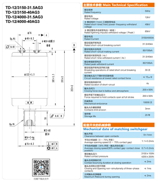 TD-12/(3150、4000)-(31.5、40)AG3