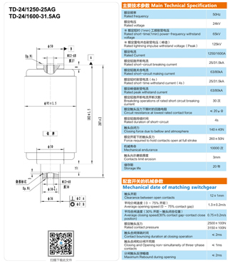 TD-24/(1250、1600)-(25、31.5)AG固